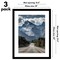 Americanflat 18x24 Black Picture Frames - Shatter-Resistant Glass - 3 Pack - Use as 14x20 with mat or as 18x24 frame without mat